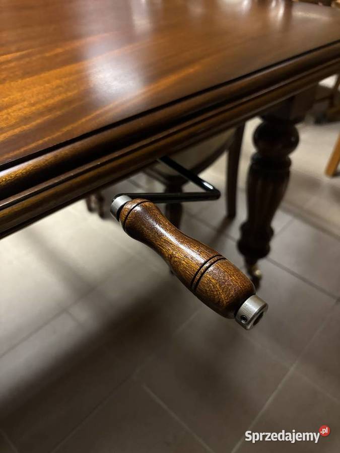 Stylowy Angielski Zestaw Rozkładany Stół 10