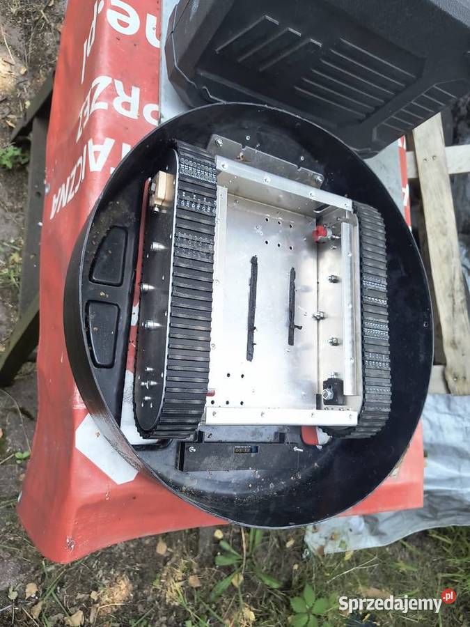 Podwozie robota z gąsienicami Elektronika Kraków