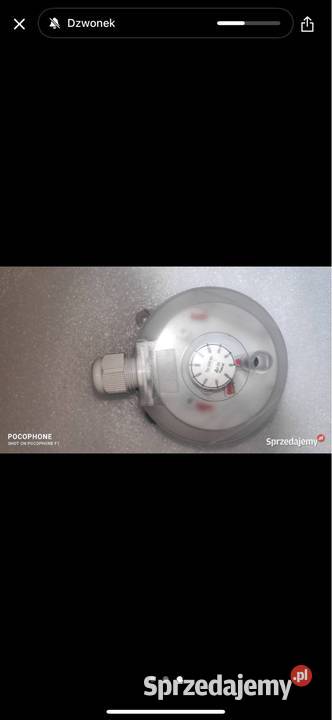 Różnicowy presostat firmy Alfaco zakres 50500 Pa Gliwice