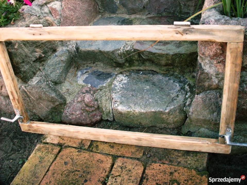 Rama okienna lustro aranżacja wnętrz retro 98x54 sprzedam