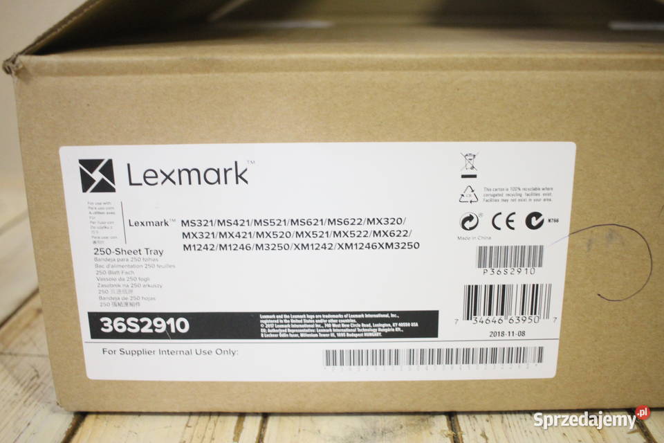 Lexmark podajnik papieru na 250 arkuszy 36S2910 Pszczyna sprzedam