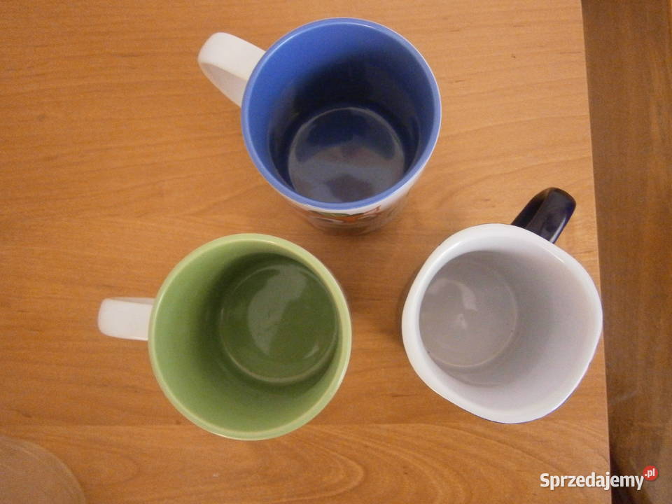 3 kubki na kawę 1 Kraków