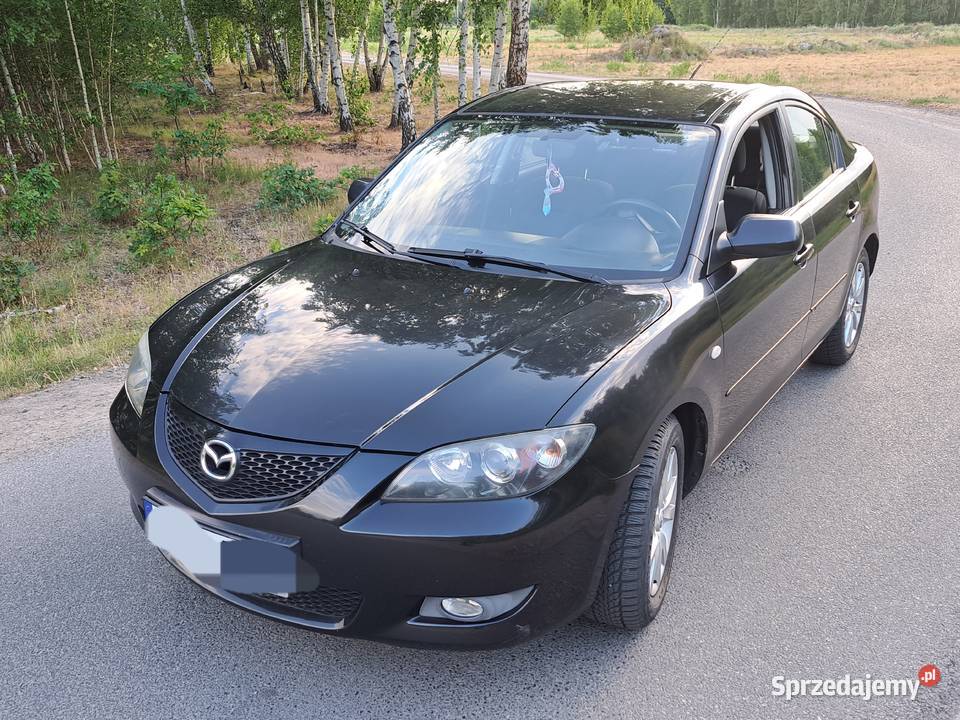 Sprzedam ładną Mazdę 3 16 benzyna 2005r 130000km mazowieckie Żyrardów