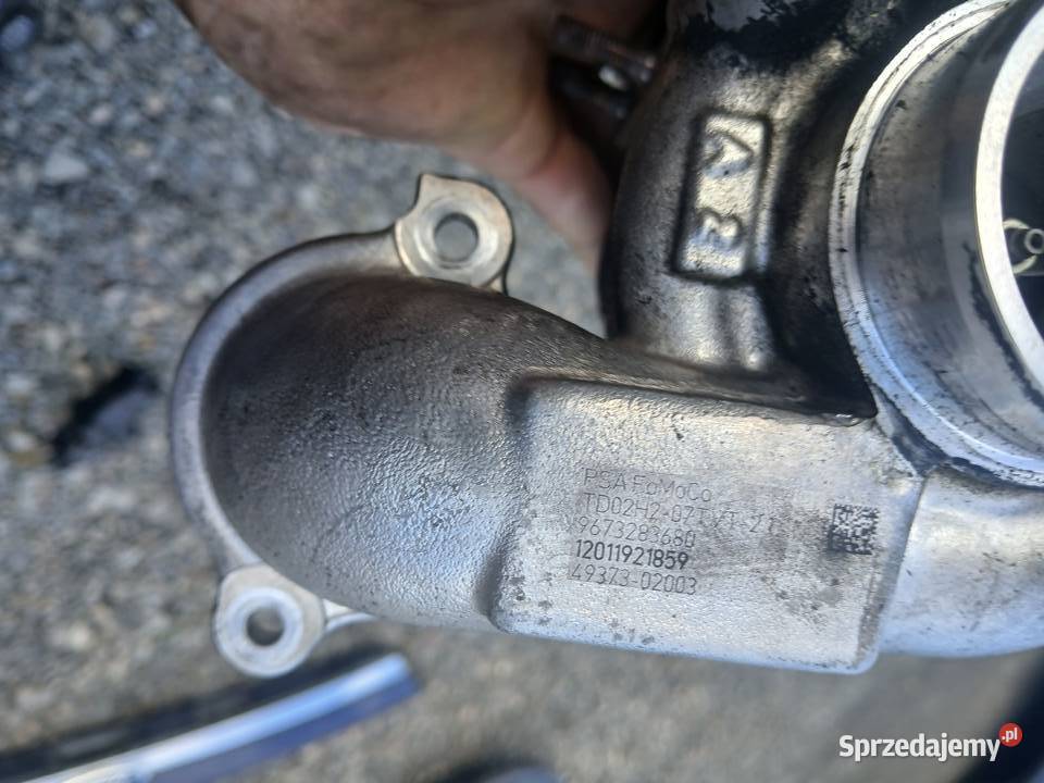 Turbosprężarka turbina 9673283680 Citroen Radłów