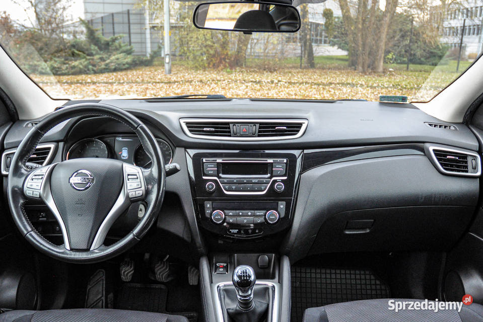 Nissan Qashqai Salon 114 Bezwypadkowy 2016 r 115KM Qashqai Wrocław