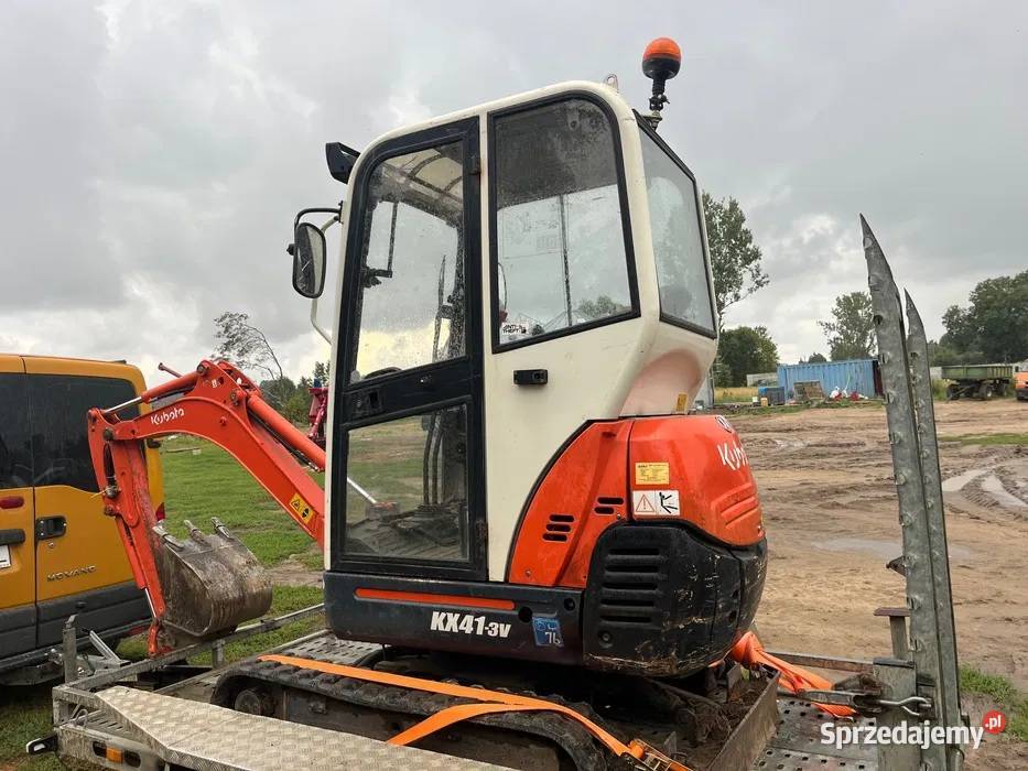 Koparka KUBOTA KX413v 2007r minikoparka kx 41 Dziedzice