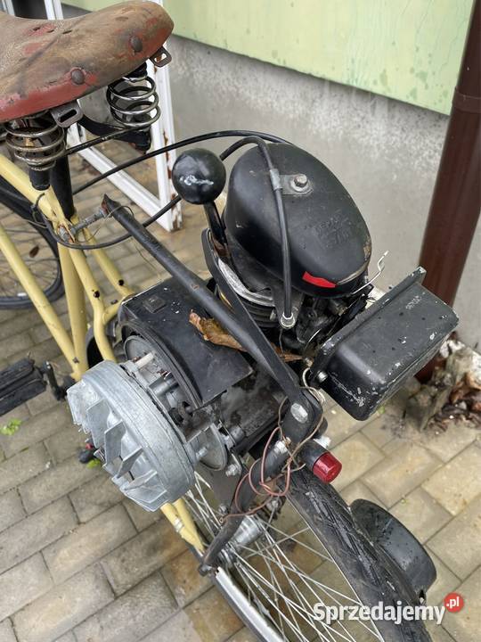 Rower Ukraina z silnikiem spalinowym Chełm