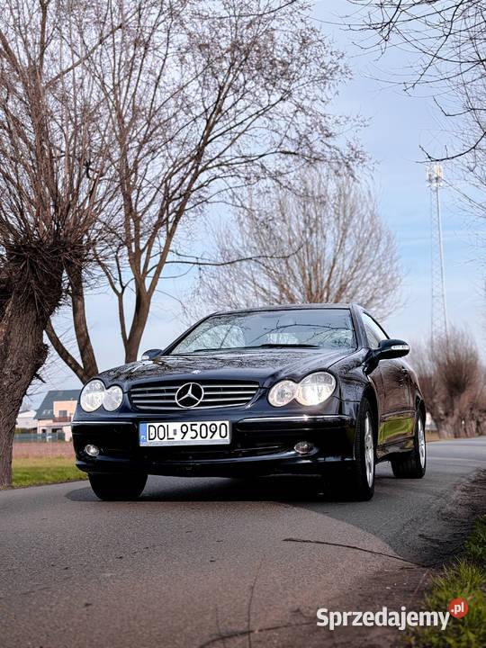 Mercedes Benz CLK W209 18 Kompressor 163 Automat wielkopolskie Nowe Skalmierzyce