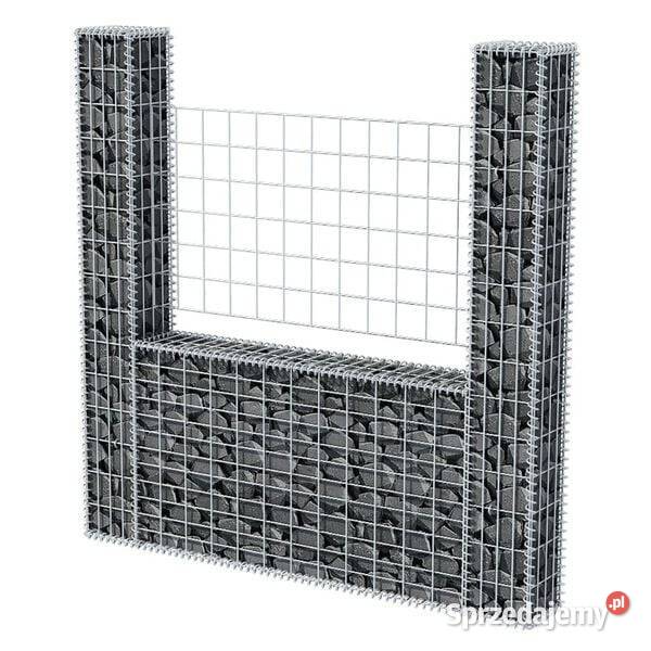 vidaXL Kosz gabionowy w kształcie litery U stal Pozostałe Pozostałe Warszawa