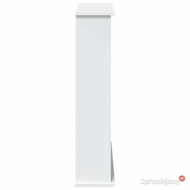 Obudowa kominka biała 75x20x875 materiał Warszawa