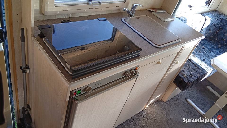 Kamper Ford Transit oryginalna zabudowa 1997 r dolnośląskie Syców sprzedam