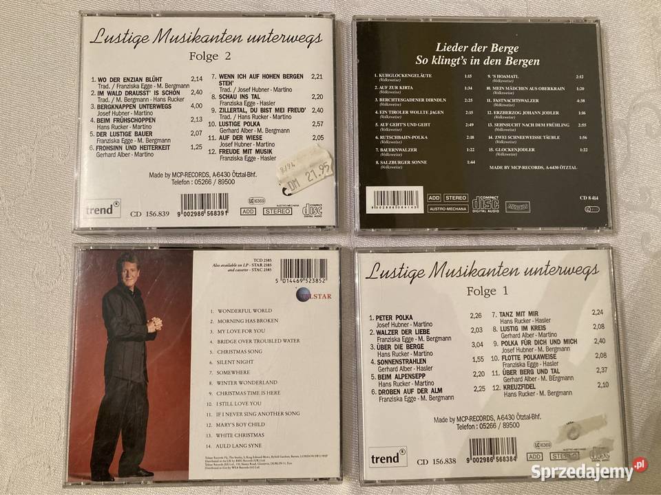 Płyty CD Kolekcja 4 Zestaw Klasyka śląskie Czerwionka-Leszczyny