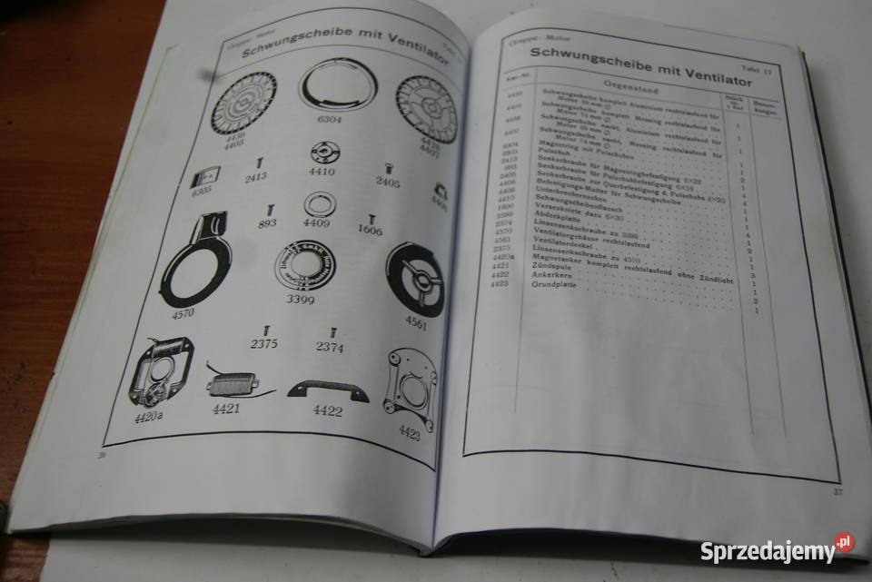 KATALOG CZĘŚĆI DKW E250 DKW E 250 śląskie Rybnik