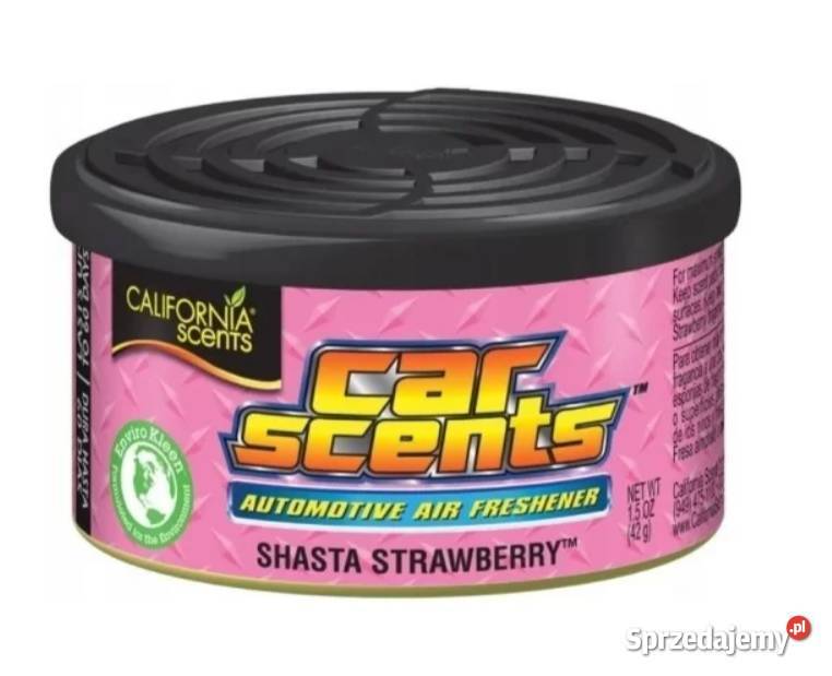 Zapachy samochodowe California Scents shasta kujawsko-pomorskie Bydgoszcz