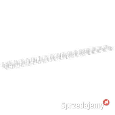 vidaXL Podwyższona donica gabionowa