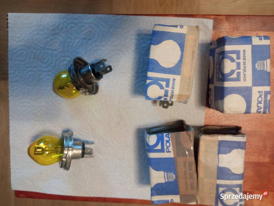 Żarówka żółta Polamp R2 12V Fiat 125p 126p osobowe Olsztyn