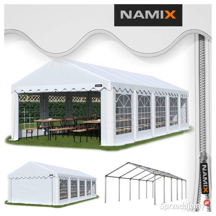 Namiot NAMIX BASIC 6x10 imprezowy ogrodowy RÓŻNE KOLORY
