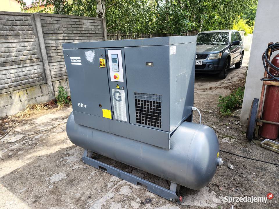 Sprężarka Kompresor śrubowa ATLAS COPCO G11FF z Łódź