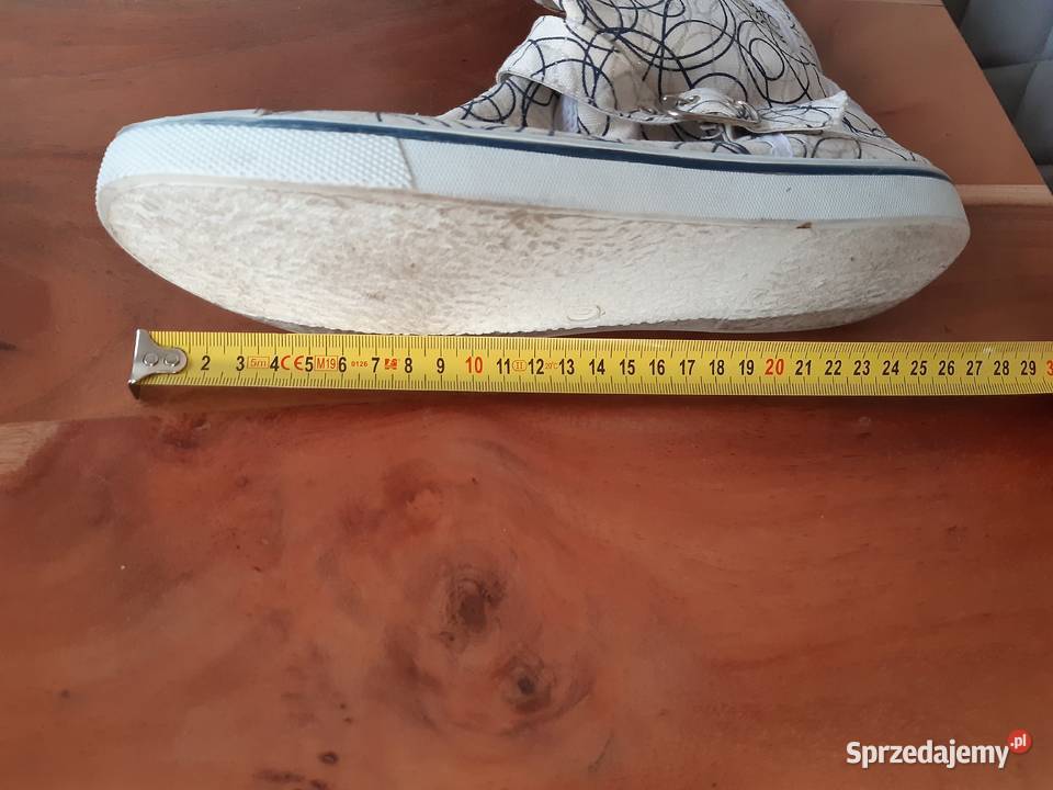 Wysokie trampki na suwak w kółka lata 80 mazowieckie Warszawa sprzedam