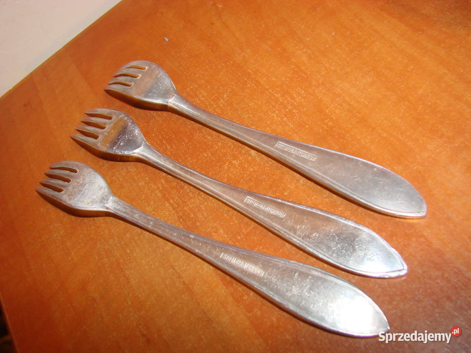 STOJADŁĄALUMINIUM widelec PRL Pruszcz Gdański
