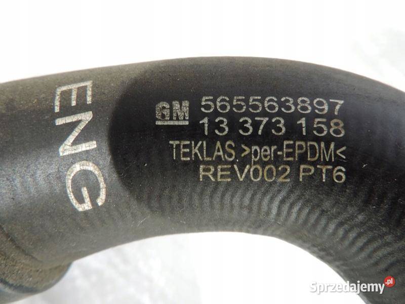 wąż wody 1OPEL ASTRA K V 16CDTI 13373158 kujawsko-pomorskie