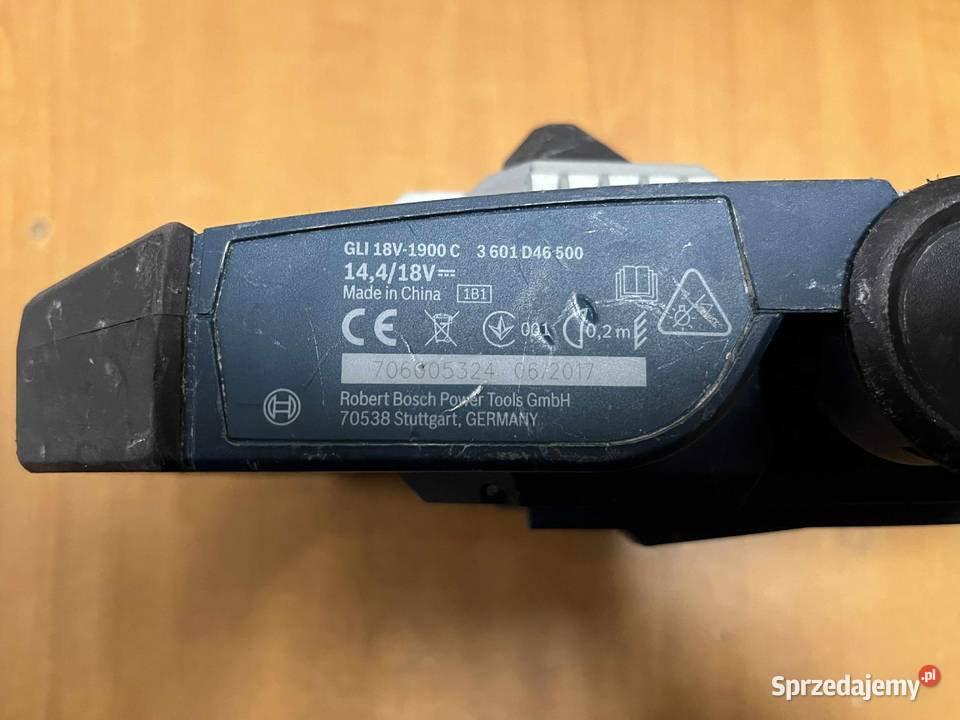 Bosch Professional GLI 18V1900 Lampa budowlana