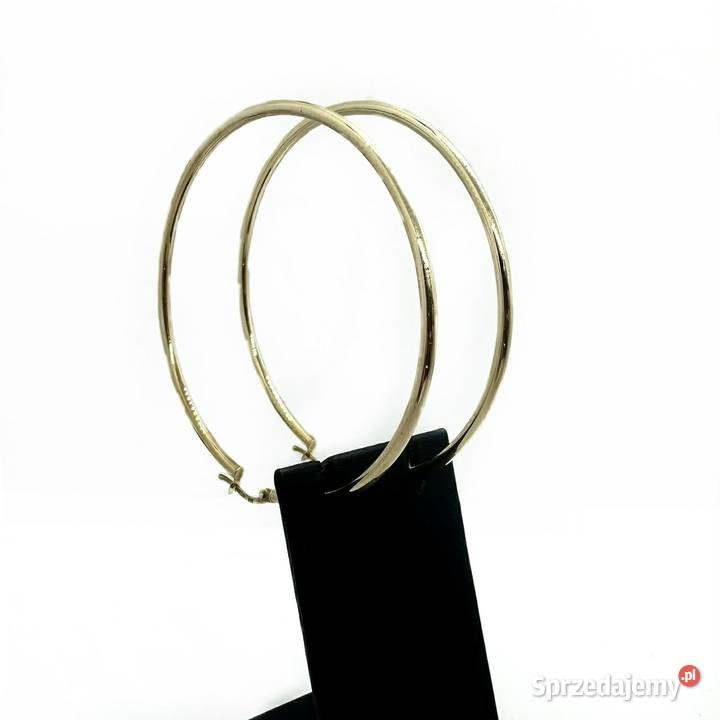 Złote Kolczyki pr 333 219g warmińsko-mazurskie sprzedam