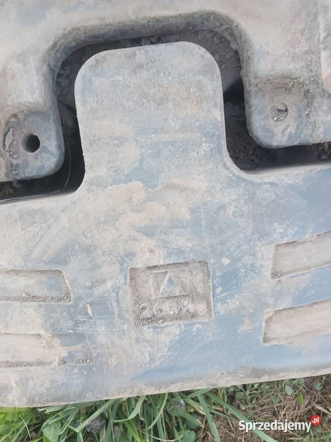 Obciążnik żeliwny kompletny 265 pasuje do MF Mełgiew