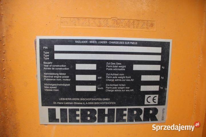 Ladowarka kolowa Liebher Vat jest 0