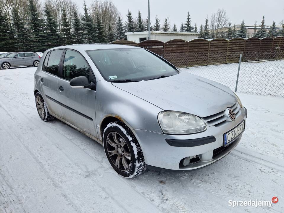 Volkswagen Golf V 16 LPG gaz 5drzwi elektryczne lusterka Bydgoszcz sprzedam