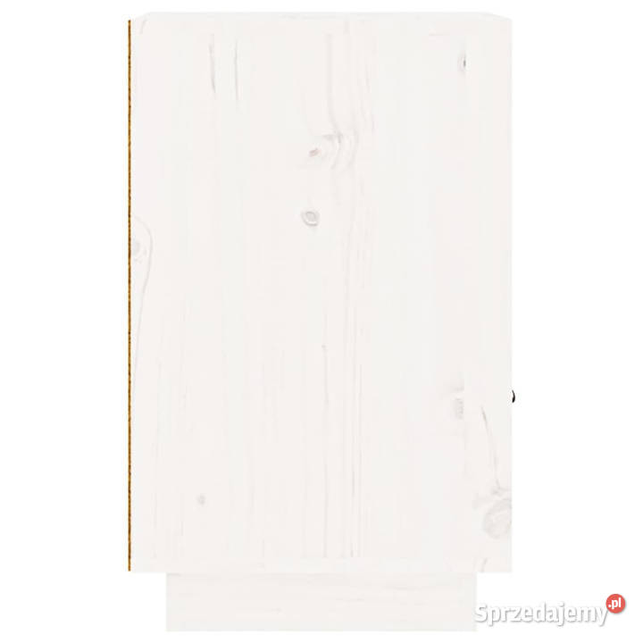 Szafka nocna biała 40x34x55 lite drewno sosnowe Nocne sprzedam