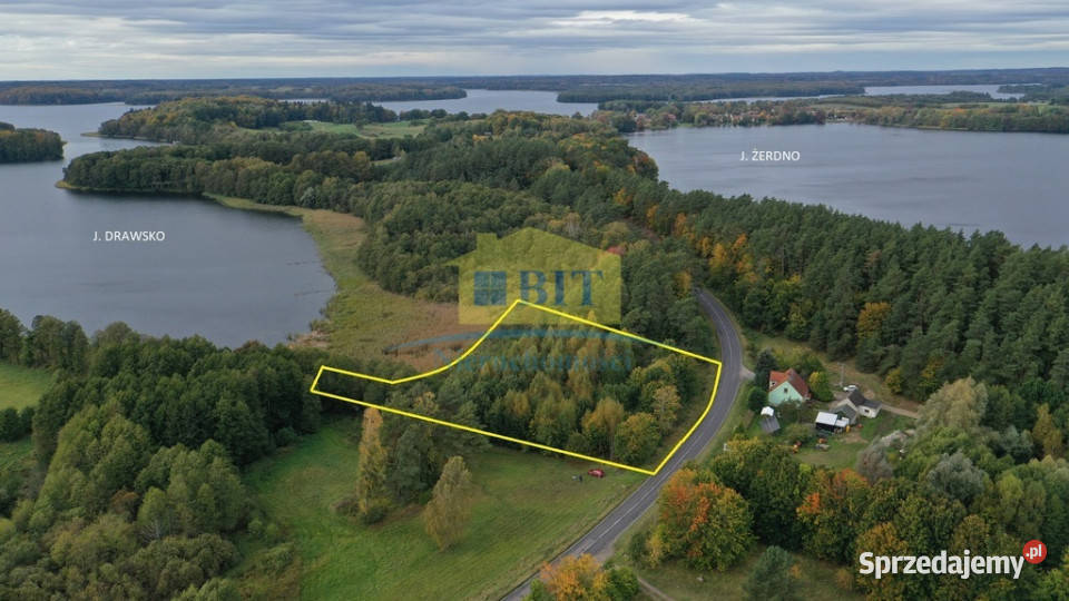 Działka jez Drawsko o pow 5700m2 asfalt Stare Drawsko