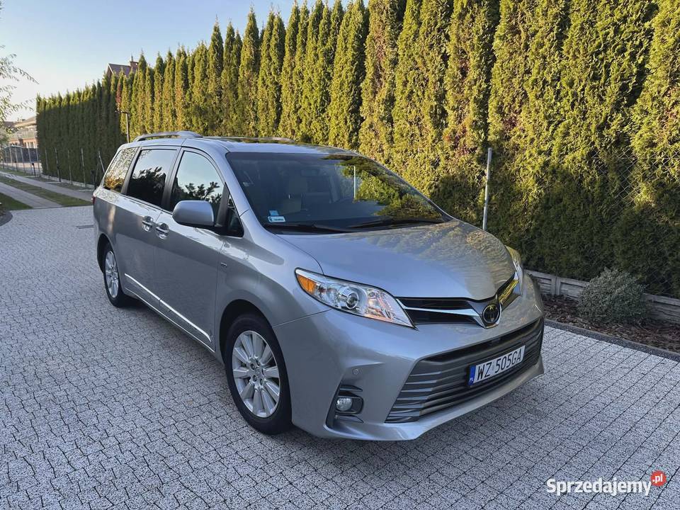 Toyota Sienna 2017 XLE relingi dachowe Sienna Grójec