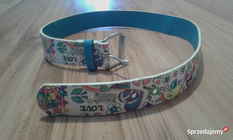 efektowny niepowtarzalny pasek 88 Skóra Ekologiczna Dręszew