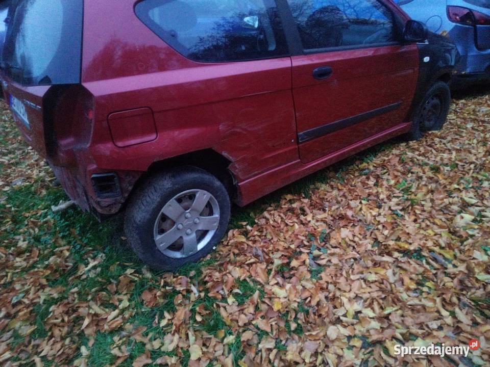 Chevrolet Aveo T255 całość na części Hrubieszów