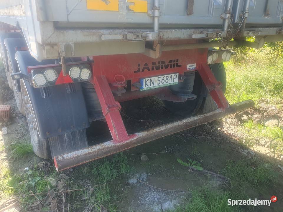 Naczepa Wywrotka JANMIL długa Long 115 m 27000kg małopolskie Nowy Sącz