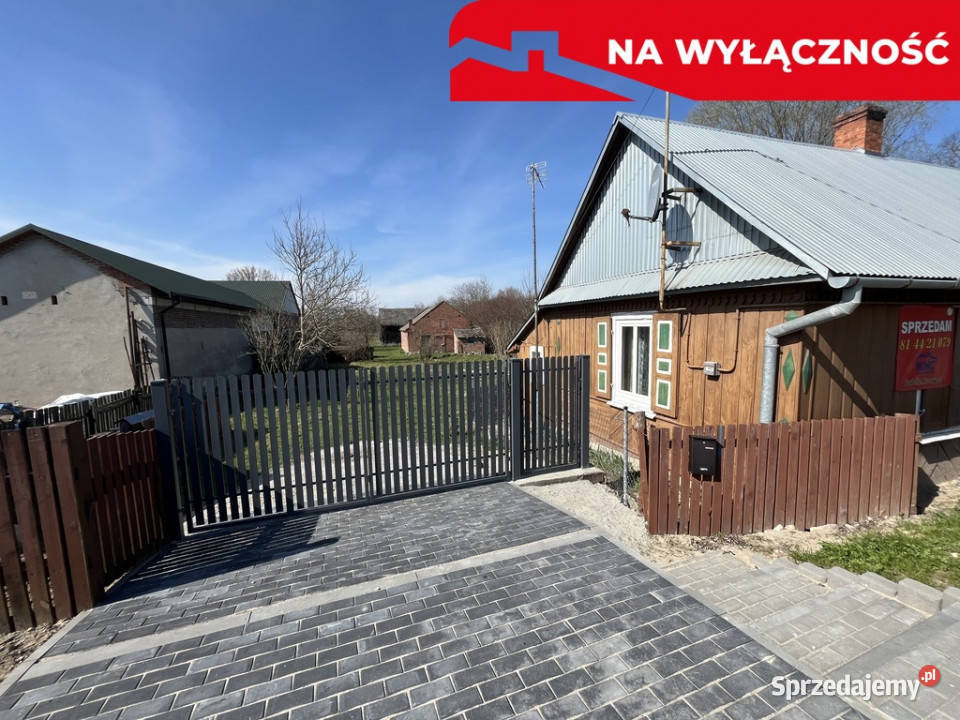 Drewniany dom na działce w Świeciechowie Dużym Świeciechów Duży