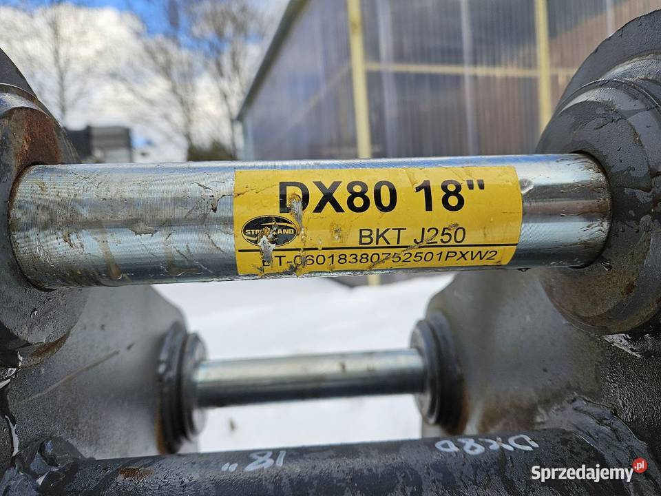Łyżka Strickland szr 45 typ DX80 18 Rok produkcji 2023 małopolskie Mszana Dolna