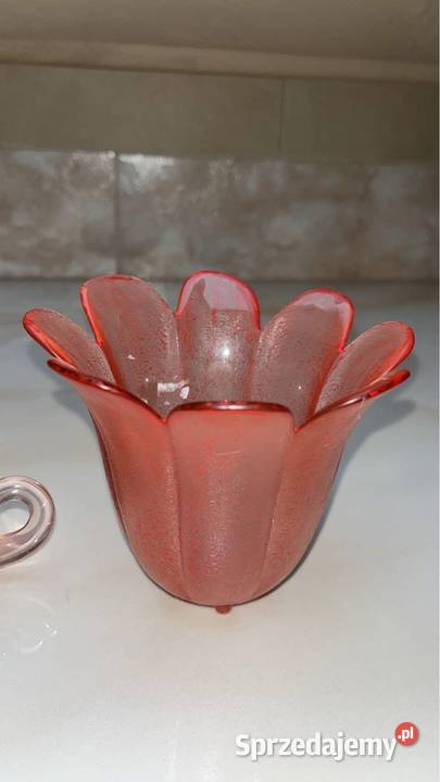 Mlecznik Rozalinowe szkło Gdańsk