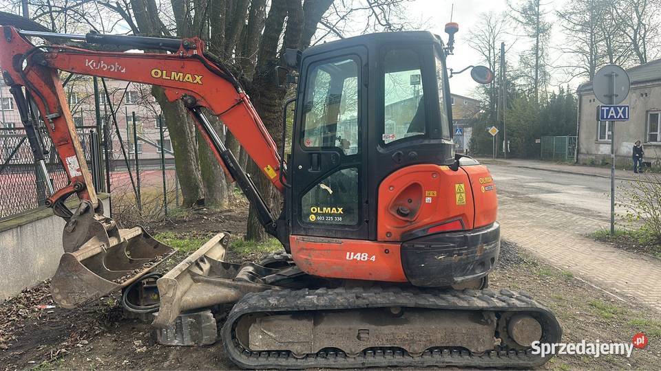 Cesja leasingu koparka Kubota u484 Szybkozłącze Częstochowa