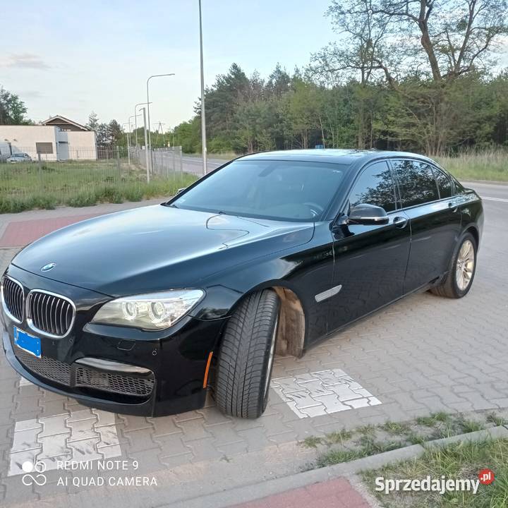 BMW 750il 450M Pakiet Bezwypadkowy Seria 7 wielkopolskie Poznań