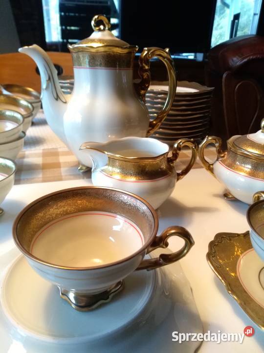 Serwis kawowy porcelana Koenigszelt Germany Puszczew sprzedam