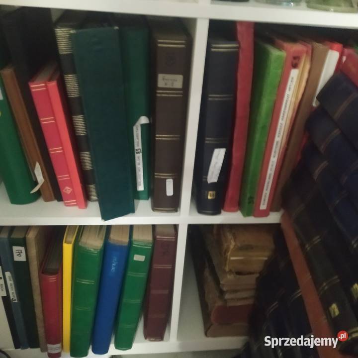 Znaczki kolekcja 250 Klaserow Myszyniec