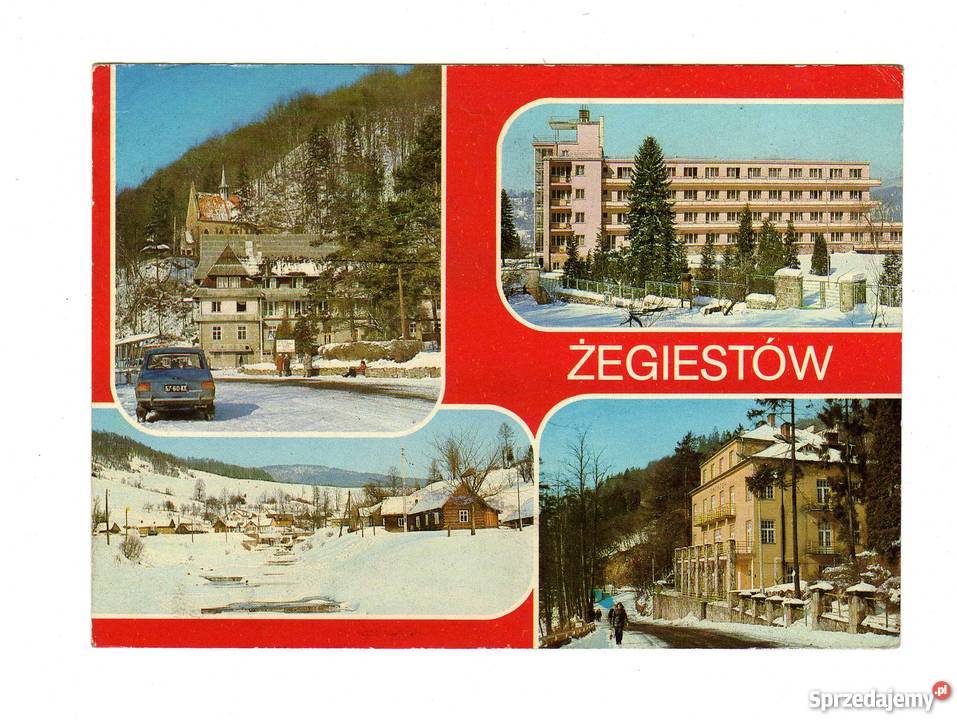 ŻEGIESTÓW POCZTÓWKA WIELOWIDOKOWA Krynki