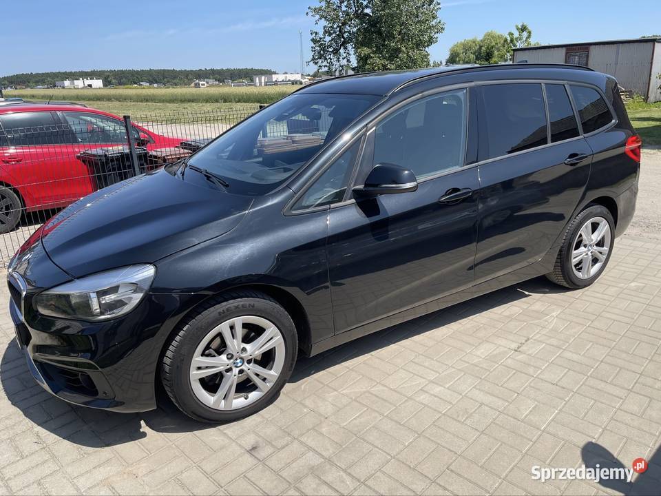 Bmw 216d GrabTourer 7osob Automat Shadow line zmieniarka CD wielkopolskie Opalenica sprzedam