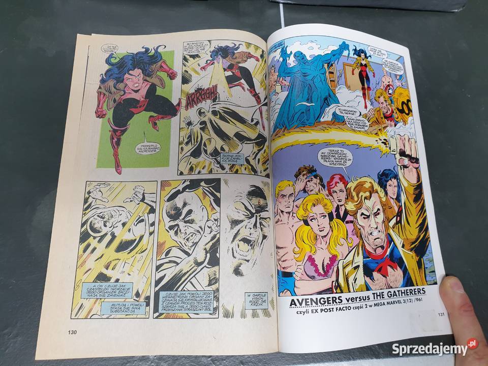 Mega Marvel 21196 Avengers Ex Post Facto 1 Gdynia