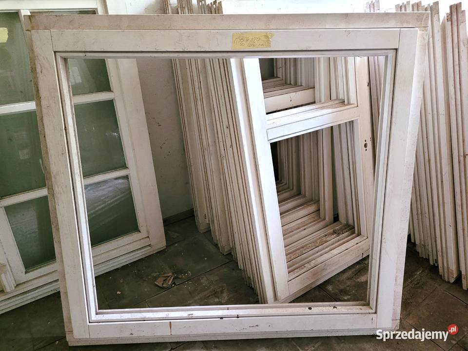 okno drewniane 140x130 dwuskrzydłowe szyba