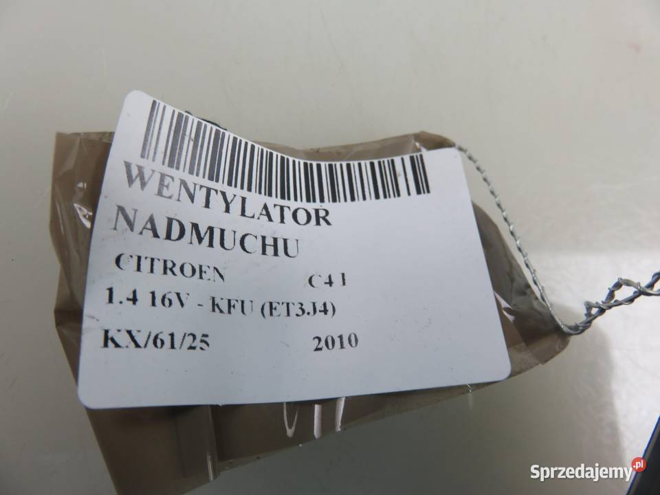 DMUCHAWA CITROEN C4 I U2331001 Wentylacja sprzedam