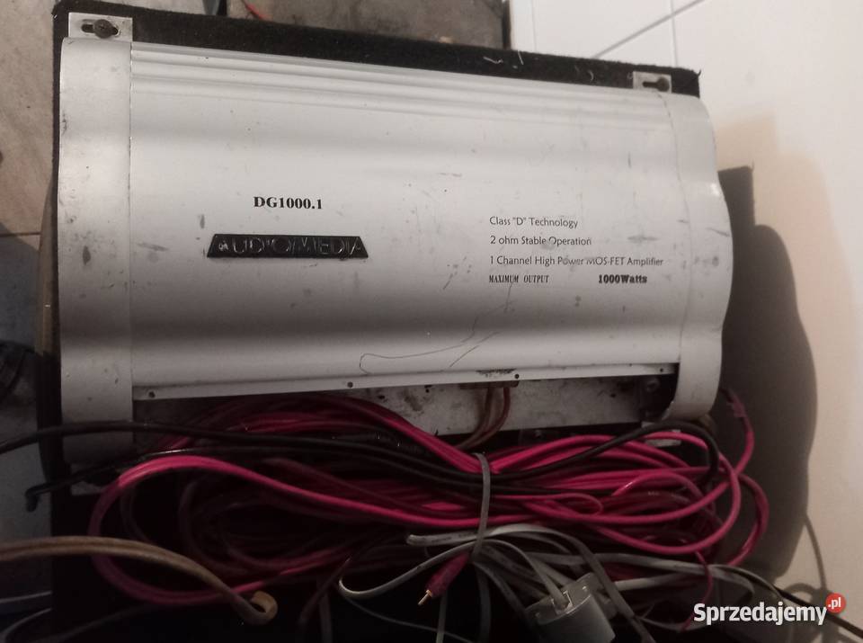 Tuba Subwoofer samochodowy wzmacniacz Szuminka sprzedam