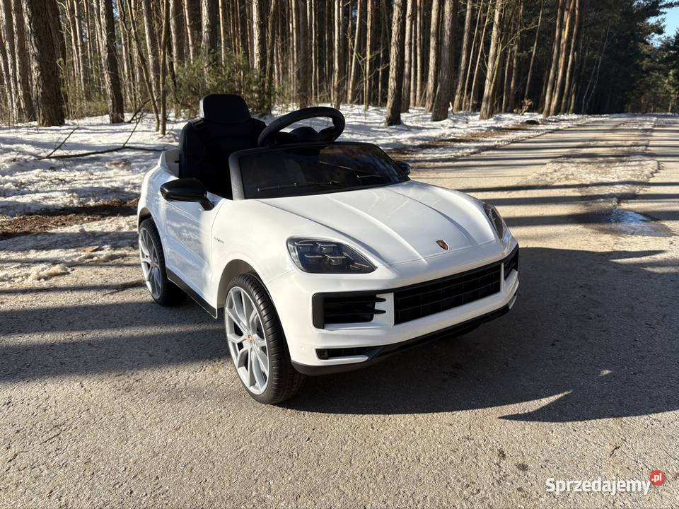 Samochód na akumulator Porsche Cayenne 12V pilot Płock